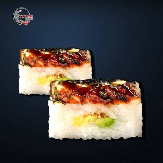 313 Torched Unagi Roll 板压火炙鳗鱼